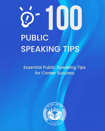 100 Public Speaking Tips